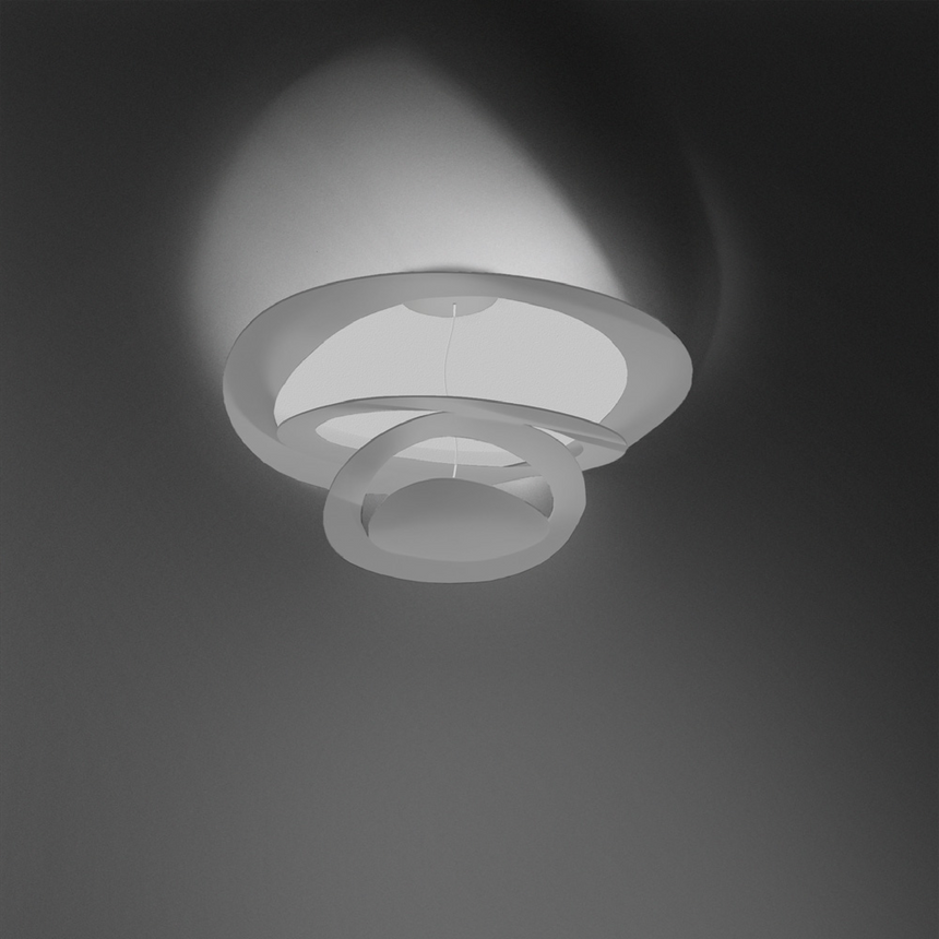 Spiral Aluminum Ceiling Lamp | Artemide Pirce | ItalianFurniture.com