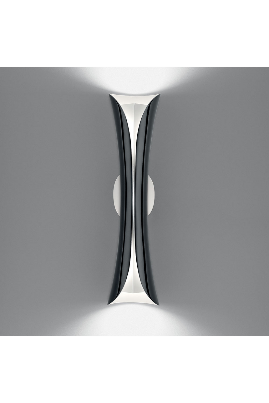 Curved Aluminum Wall Lamp | Artemide Cadmo | Italianfurniture.com