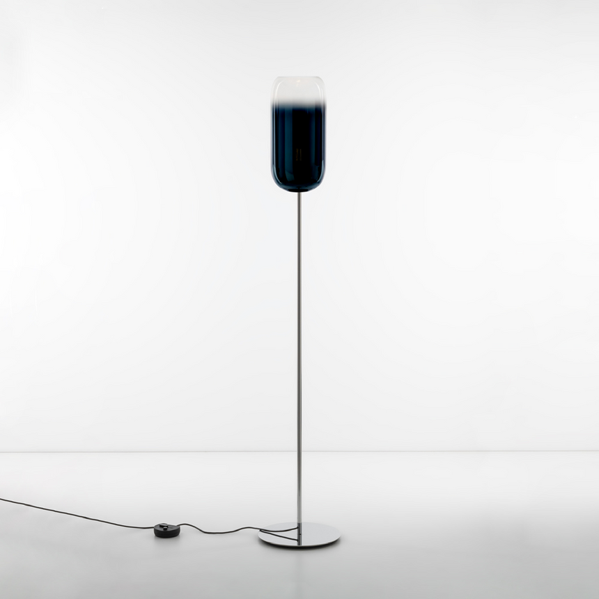 Hand-blown Glass Floor Lamp | Artemide Gople | Italianfurniture.com