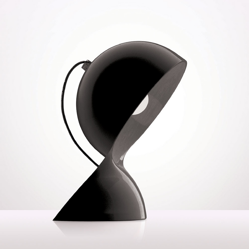 Black Molded Table Lamp | Artemide Dalu | Italianfurniture.com