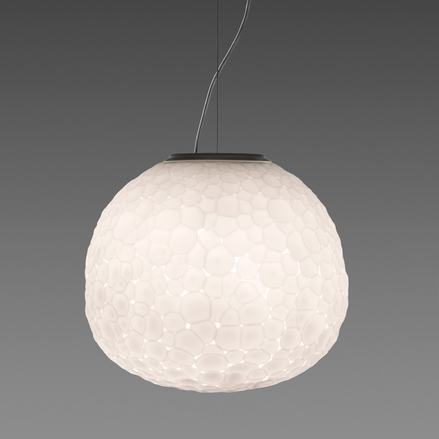 Artistic Glass Sphere Pendant Lamp | Artemide Meteorite | Italianfurniture.com