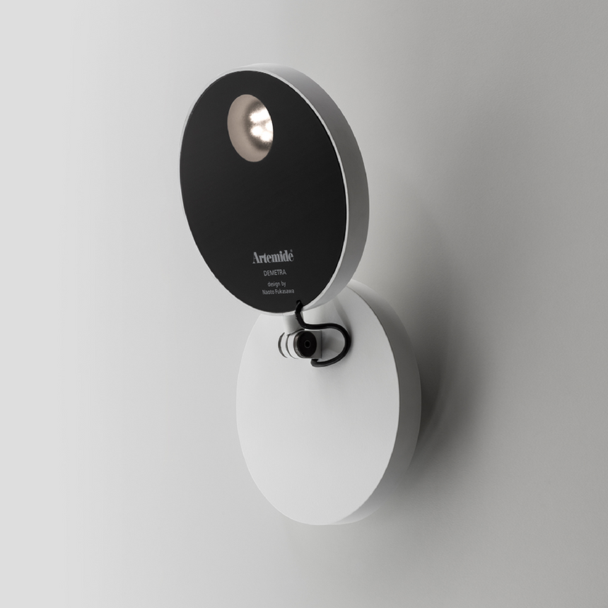 Adjustable Spot Wall Lamp | Artemide Demetra | Italianfurniture.com