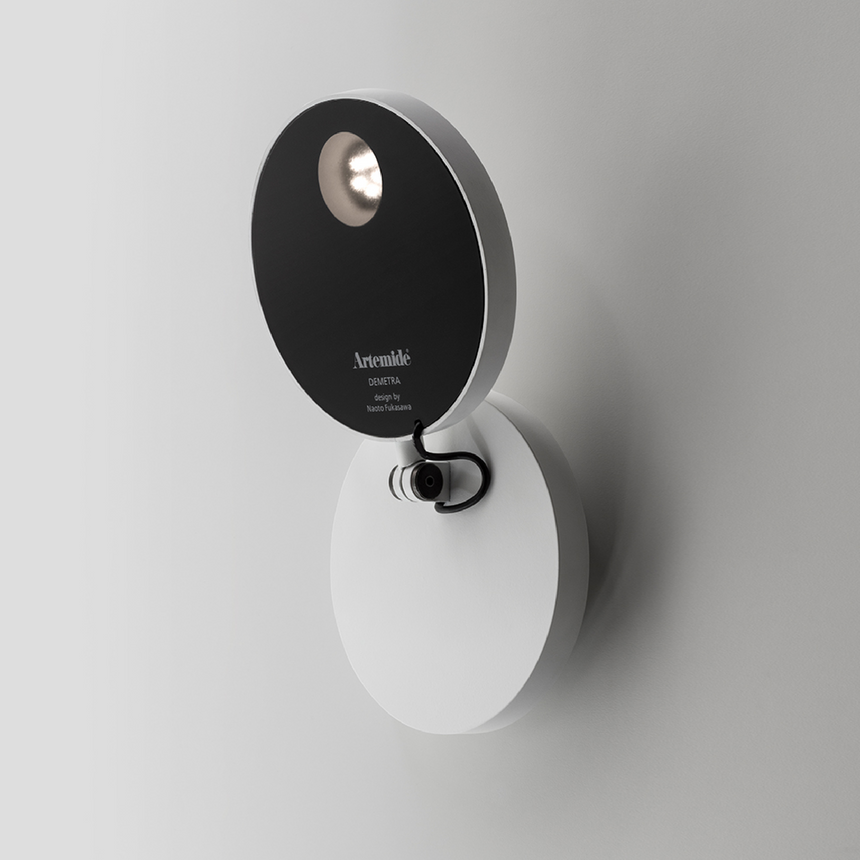 Adjustable Spot Wall Lamp | Artemide Demetra | Italianfurniture.com