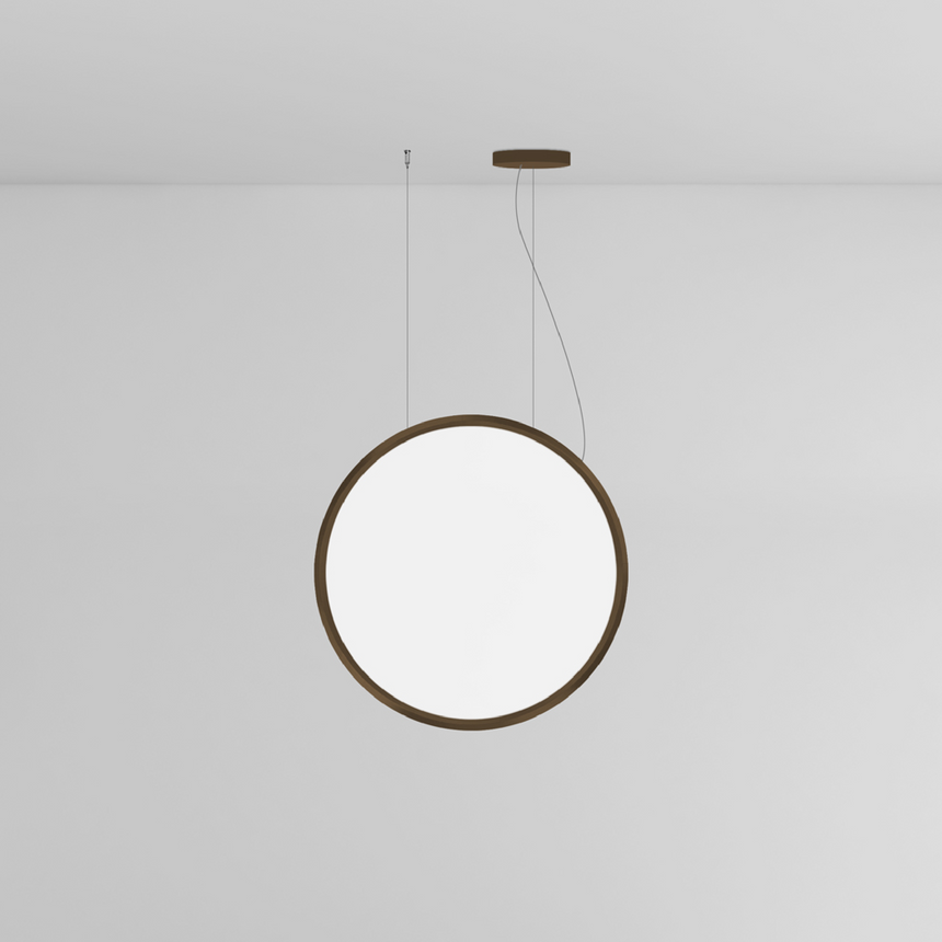 Vertical Aluminum Ring Pendant Lamp | Artemide Discovery