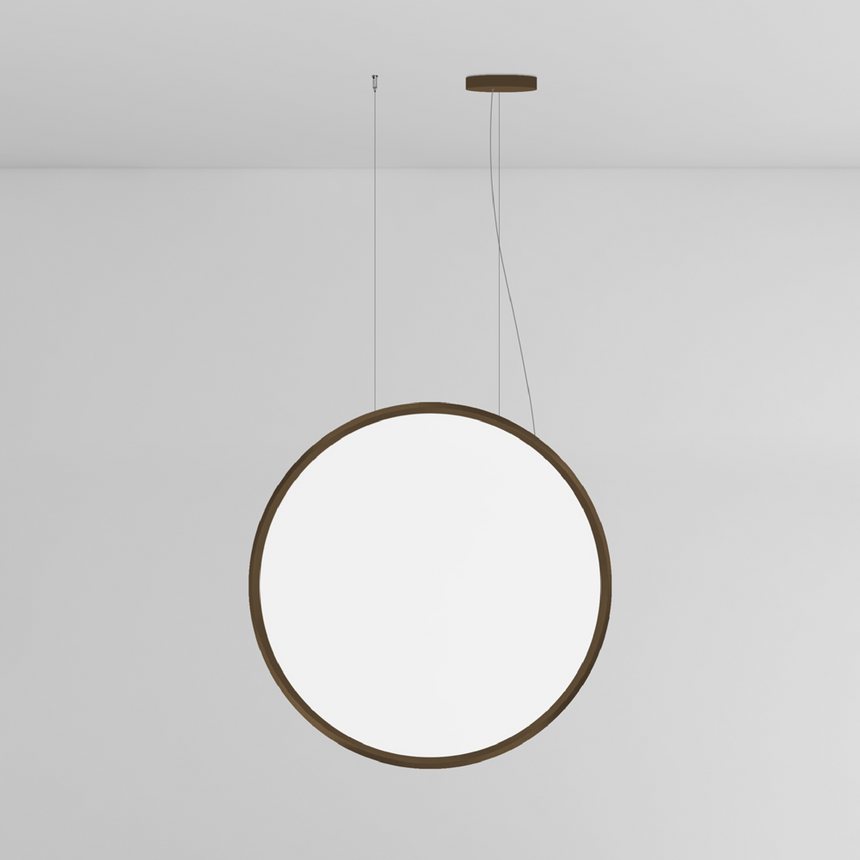 Vertical Aluminum Ring Pendant Lamp | Artemide Discovery