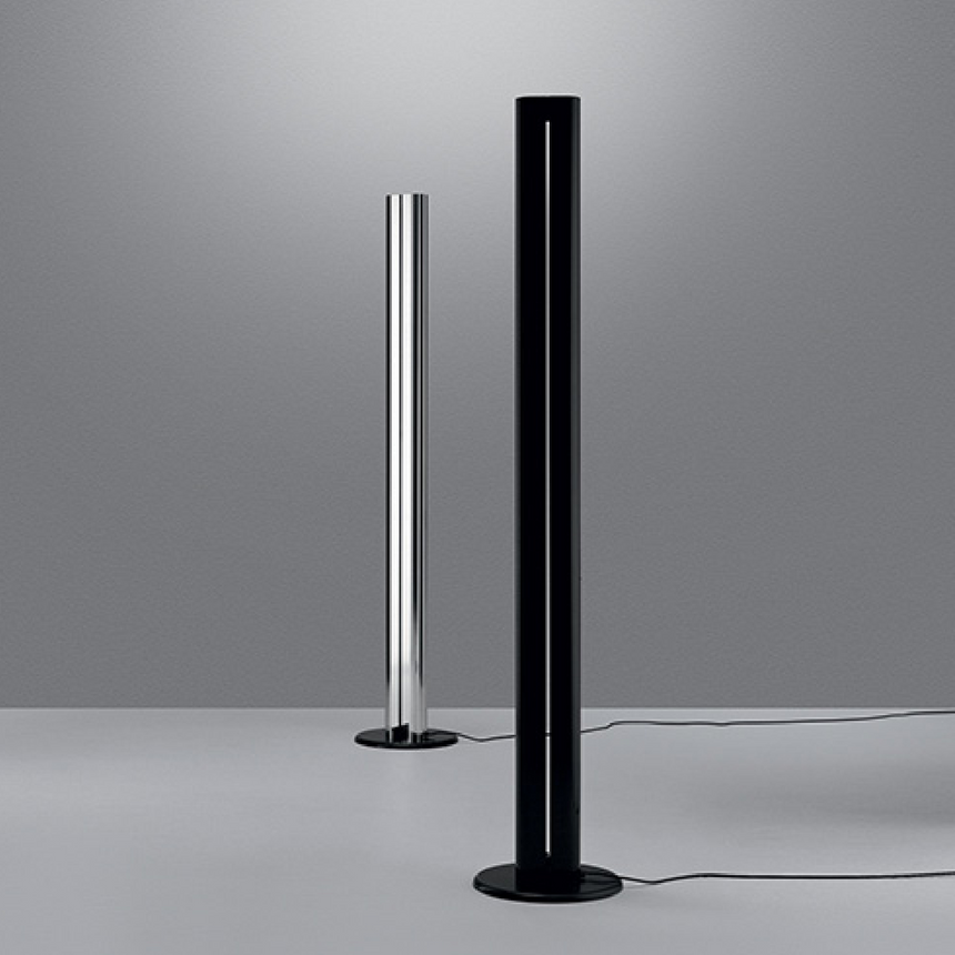 Anodized Aluminum Floor Lamp | Artemide Megaron | Italianfurniture.com