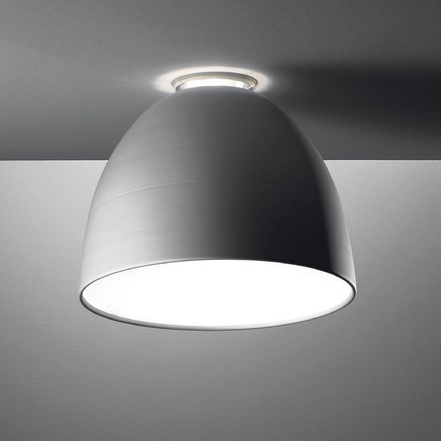 Aluminum Dome Ceiling Lamp | Artemide Nur | ItalianFurniture.com