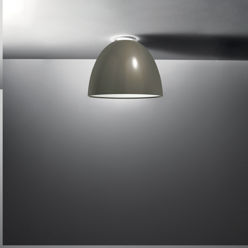 Aluminum Dome Ceiling Lamp | Artemide Nur | ItalianFurniture.com
