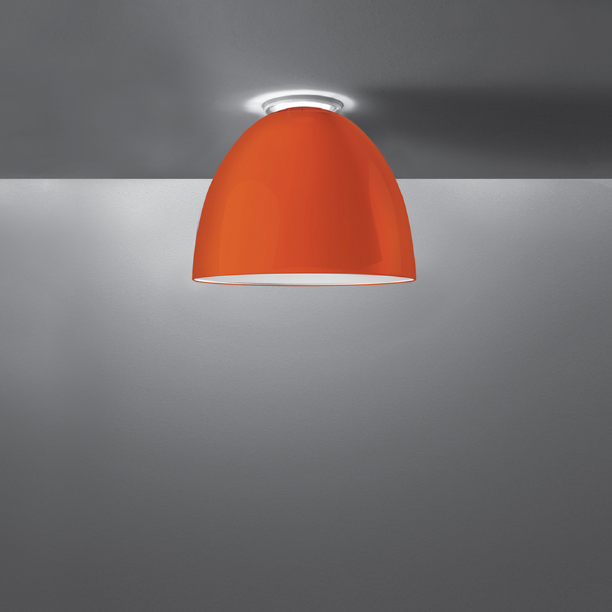 Aluminum Dome Ceiling Lamp | Artemide Nur | ItalianFurniture.com