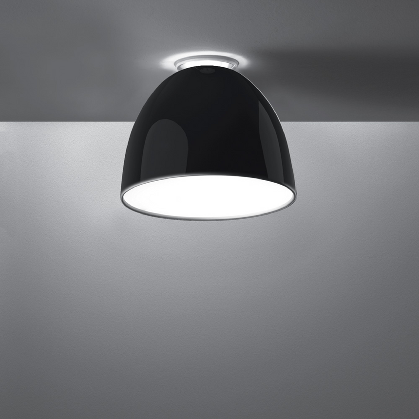 Aluminum Dome Ceiling Lamp | Artemide Nur | ItalianFurniture.com