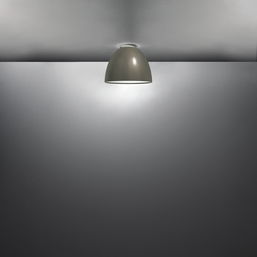 Aluminum Dome Ceiling Lamp | Artemide Nur | ItalianFurniture.com