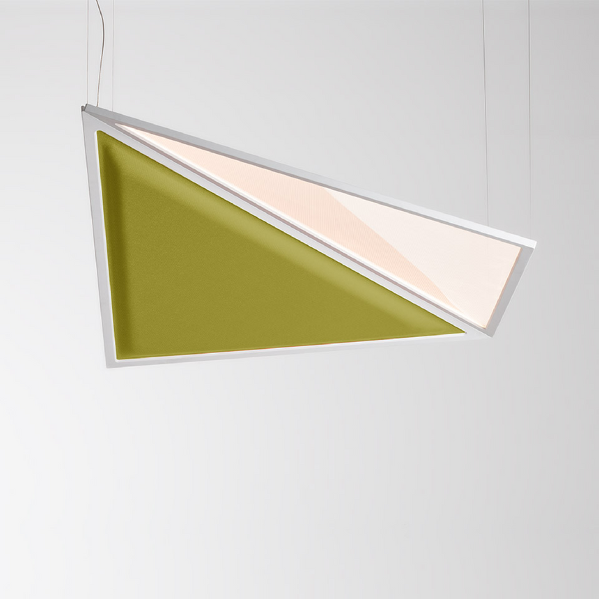 Geometric Aluminum Pendant Lamp | Artemide Flexia | Italianfurniture.com