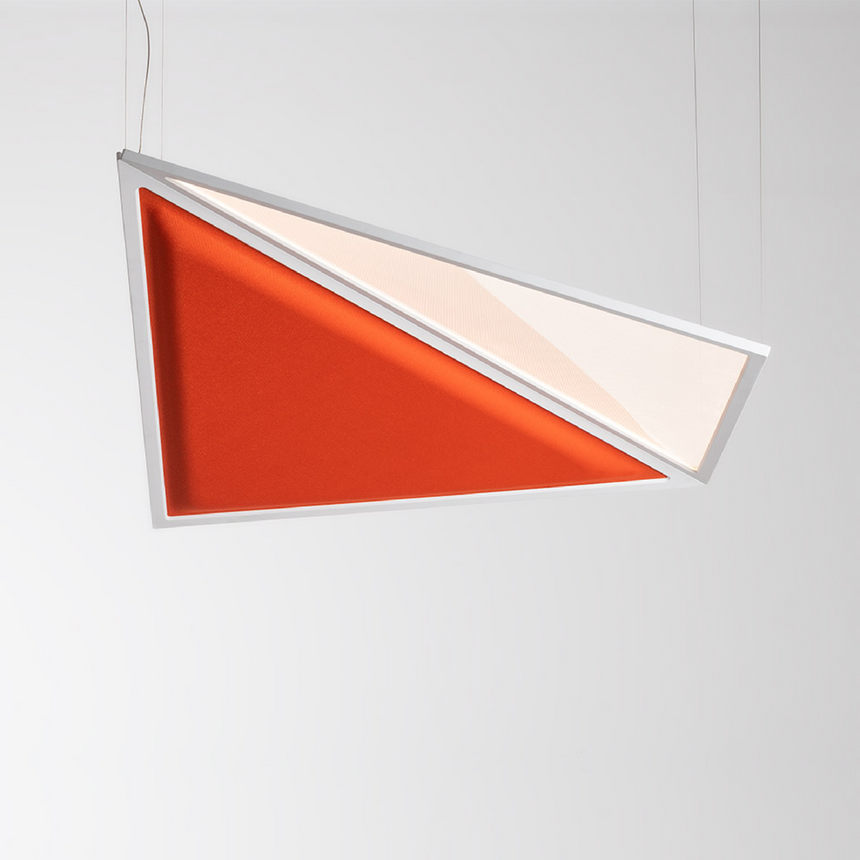 Geometric Aluminum Pendant Lamp | Artemide Flexia | Italianfurniture.com