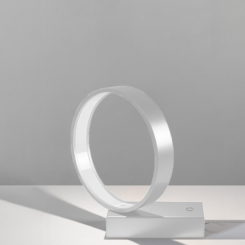 Aluminum Ring Table Lamp | Artemide Eclittica | Italianfurniture.com