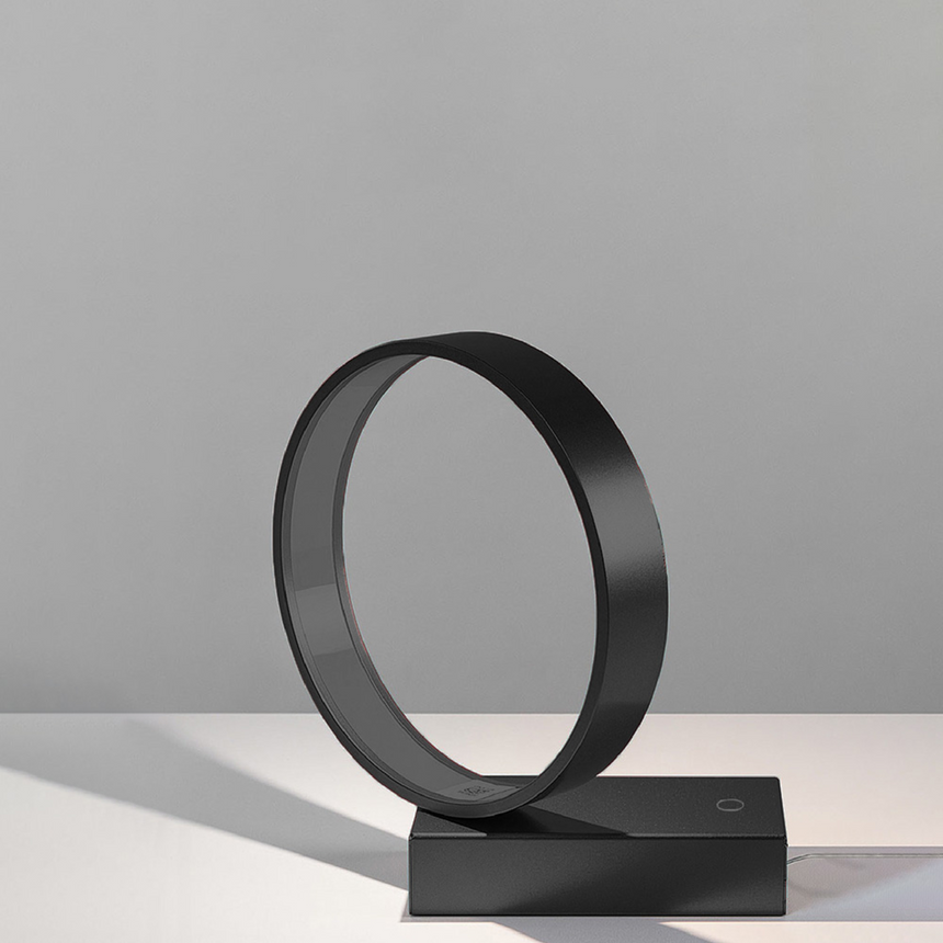 Aluminum Ring Table Lamp | Artemide Eclittica | Italianfurniture.com