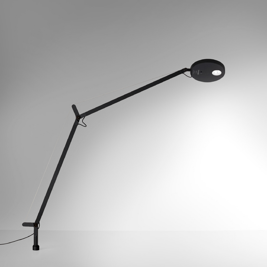 Clamp Base Aluminum Table Lamp | Artemide Demetra | Italianfurniture.com