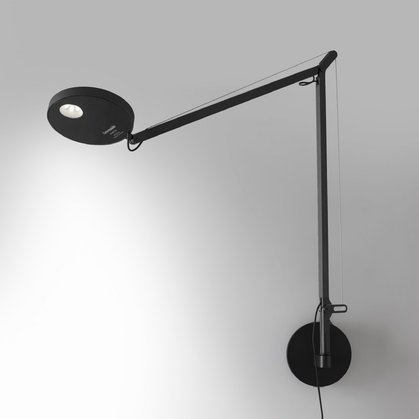 Adjustable Aluminum Wall Lamp | Artemide Demetra | Italianfurniture.com