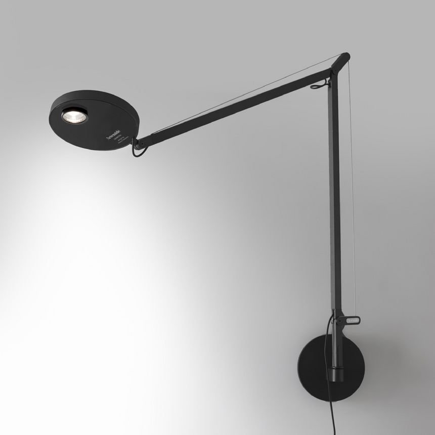 Adjustable Aluminum Wall Lamp | Artemide Demetra | Italianfurniture.com