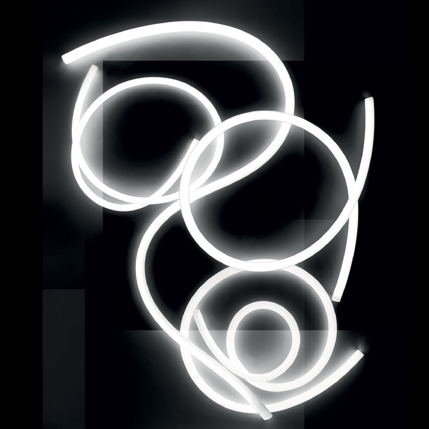 Flexible Tube Wall/Ceiling Lamp | Artemide La Linea | Italianfurniture.com