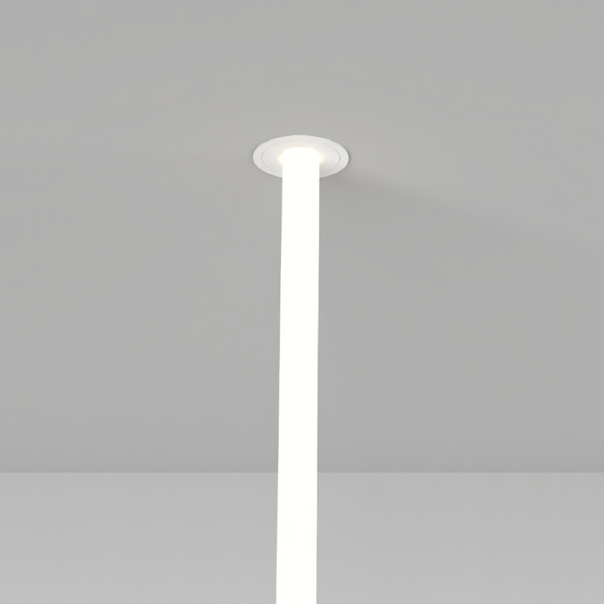 Flexible Tube Vertical Ceiling Lamp | Artemide La Linea | Italianfurniture.com