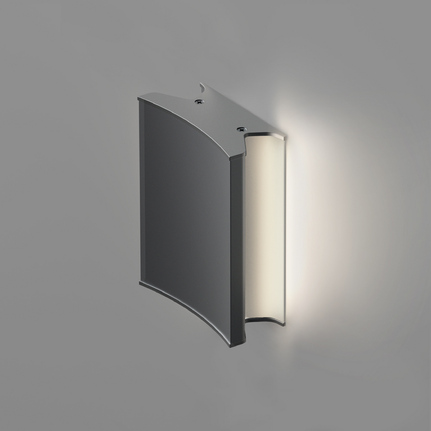 6-Mini Dimmable Wall/Ceiling Lamp | Artemide Lineacurve | Italianfurniture.com