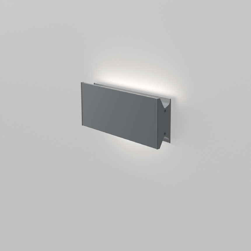 Gray Bar Dual Wall/Ceiling Lamp | Artemide Lineaflat | Italianfurniture.com