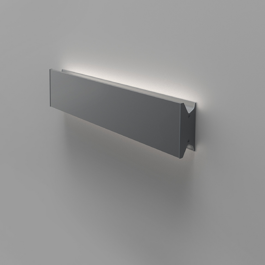 Gray Bar Dual Wall/Ceiling Lamp | Artemide Lineaflat | Italianfurniture.com