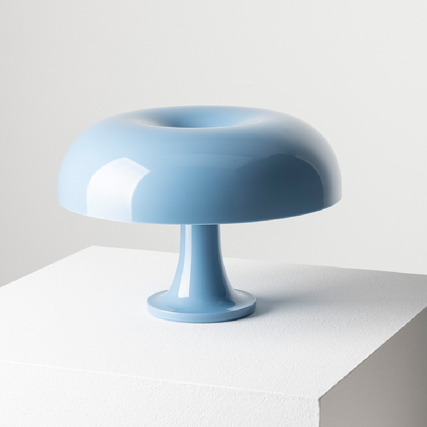 Mushroom-Shaped Mini Table Lamp | Artemide Nessino | Italianfurniture.com