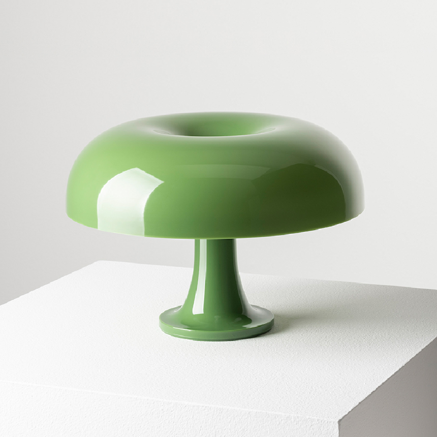 Mushroom-Shaped Mini Table Lamp | Artemide Nessino | Italianfurniture.com