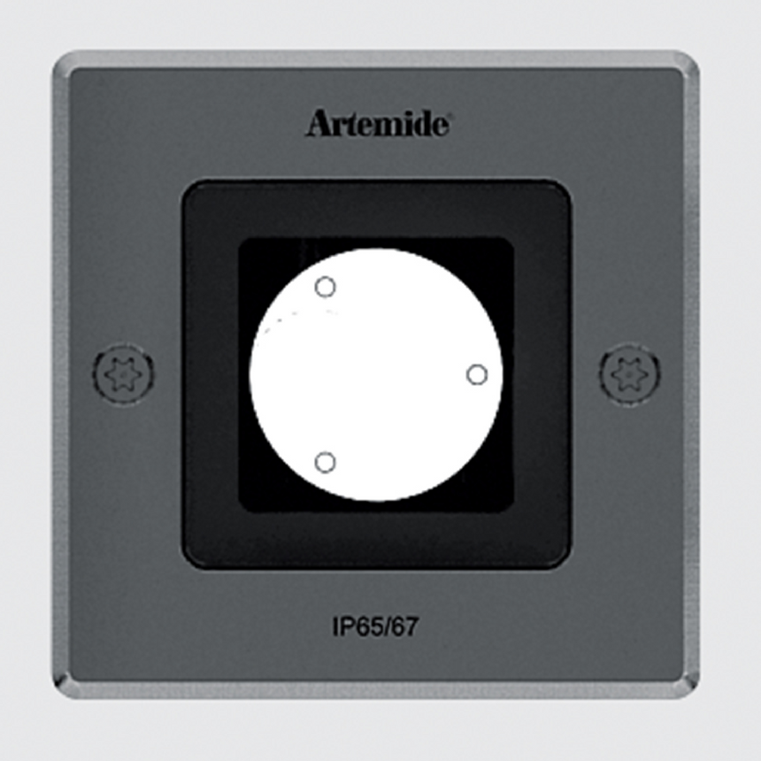 Square Downlight Ceiling Lamp M | Artemide Ego | Italianfurniture.com