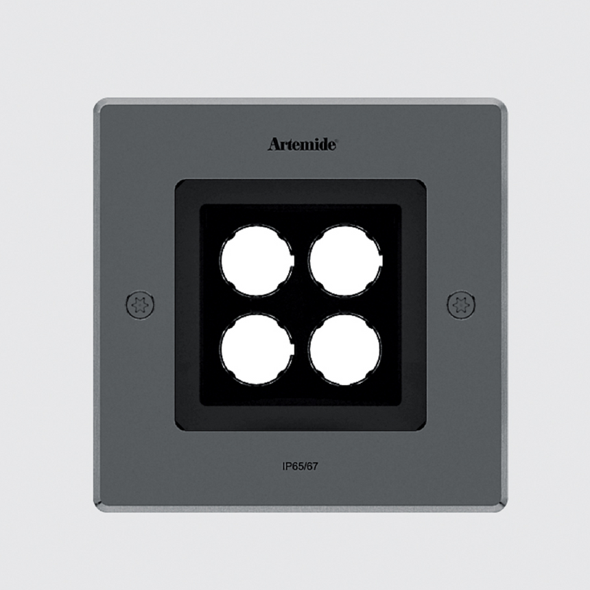 Square Downlight Ceiling Lamp L | Artemide Ego | Italianfurniture.com