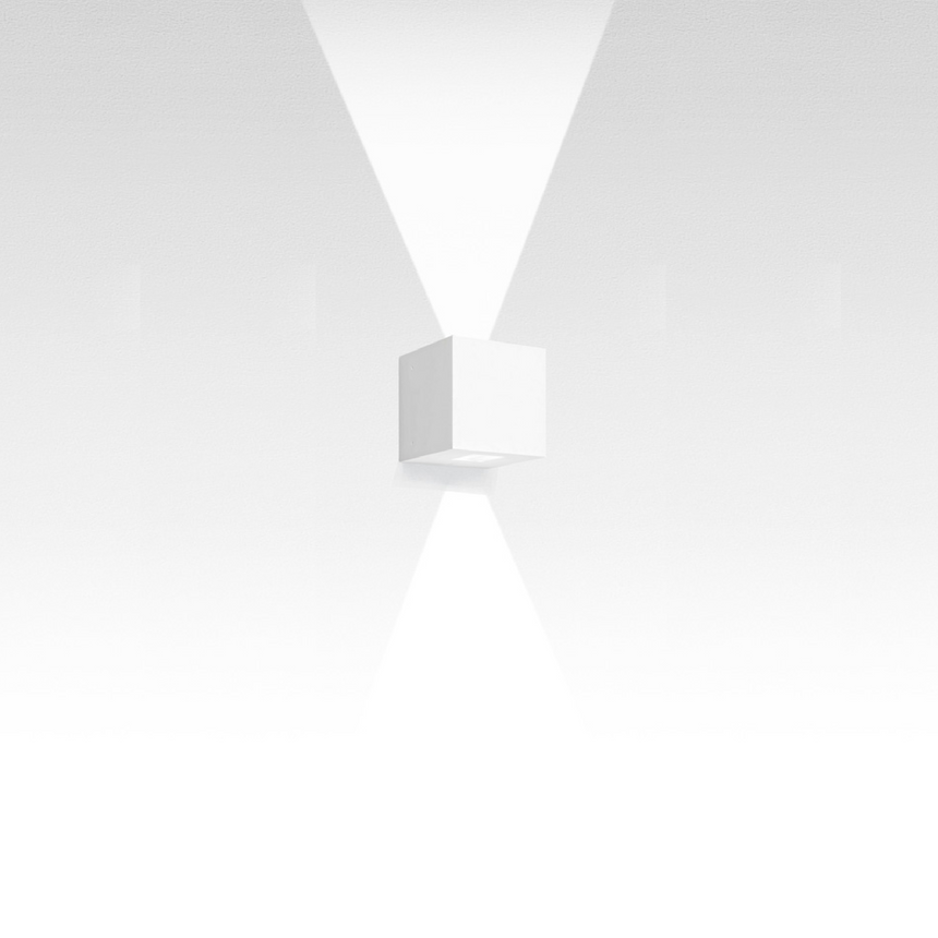 Square Direct/Indirect Wall Lamp | Artemide Effetto | Italianfurniture.com