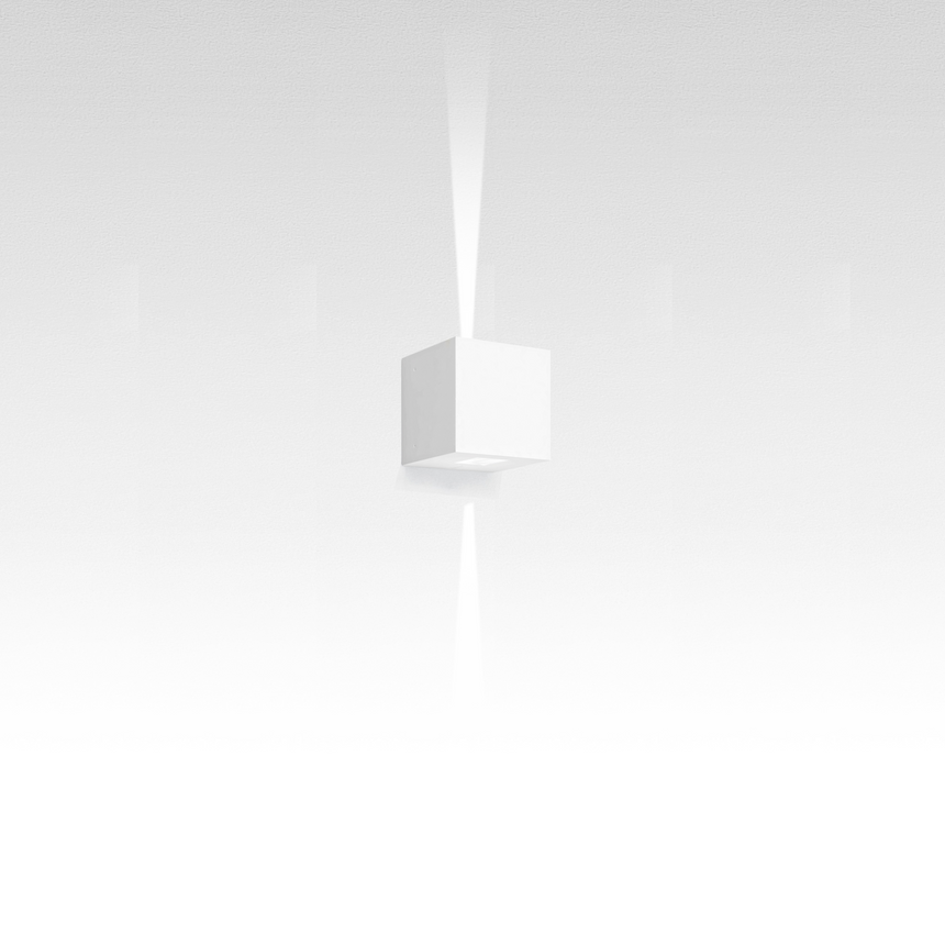 Square Direct/Indirect Wall Lamp | Artemide Effetto | Italianfurniture.com