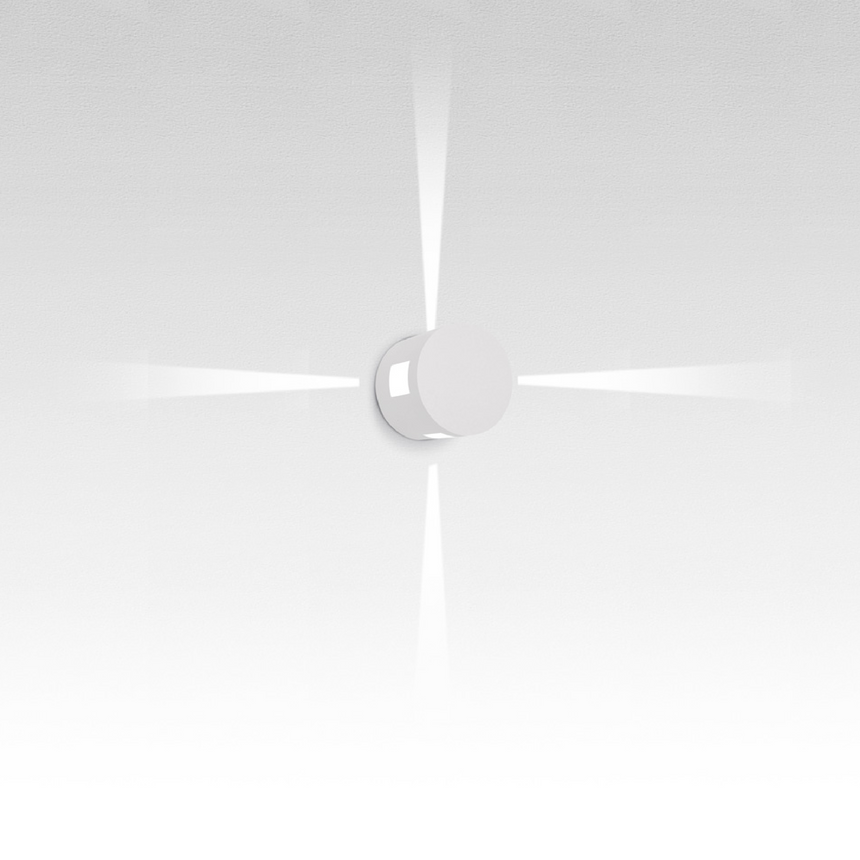 Round Direct/Indirect Wall Lamp | Artemide Effetto | Italianfurniture.com