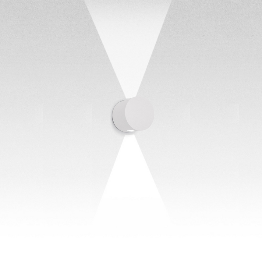 Round Direct/Indirect Wall Lamp | Artemide Effetto | Italianfurniture.com