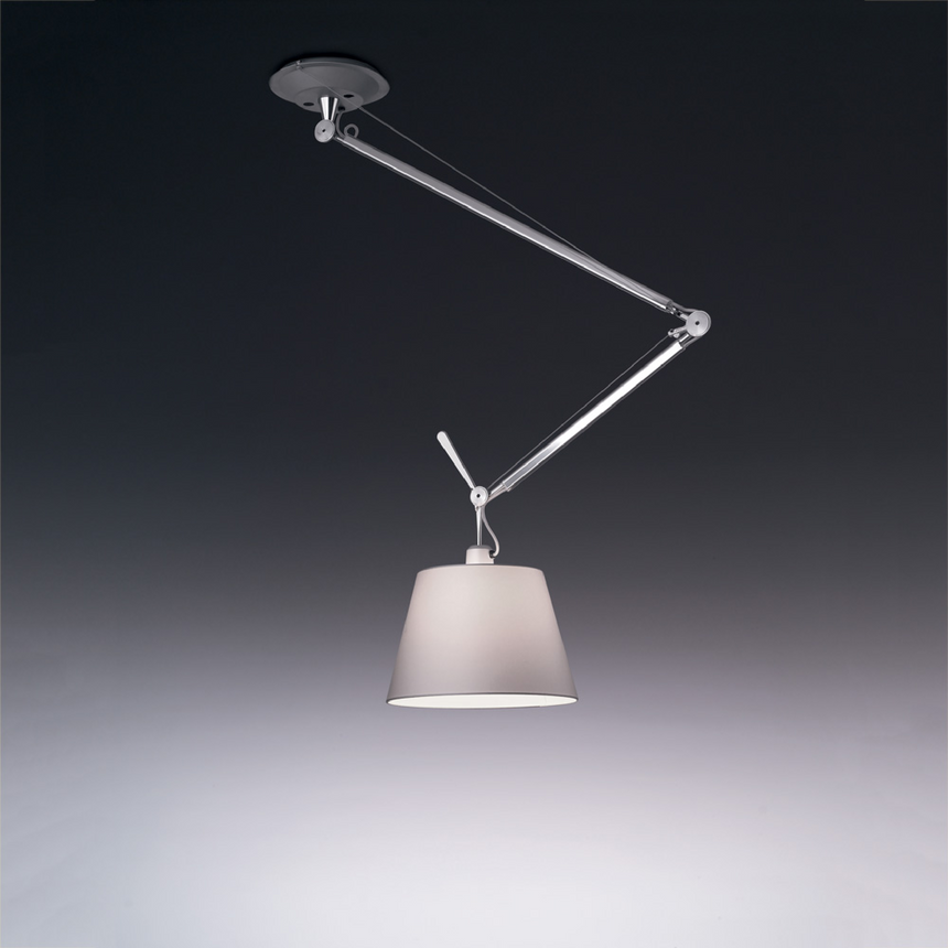 Off Center Shade Pendant Lamp | Artemide Tolomeo