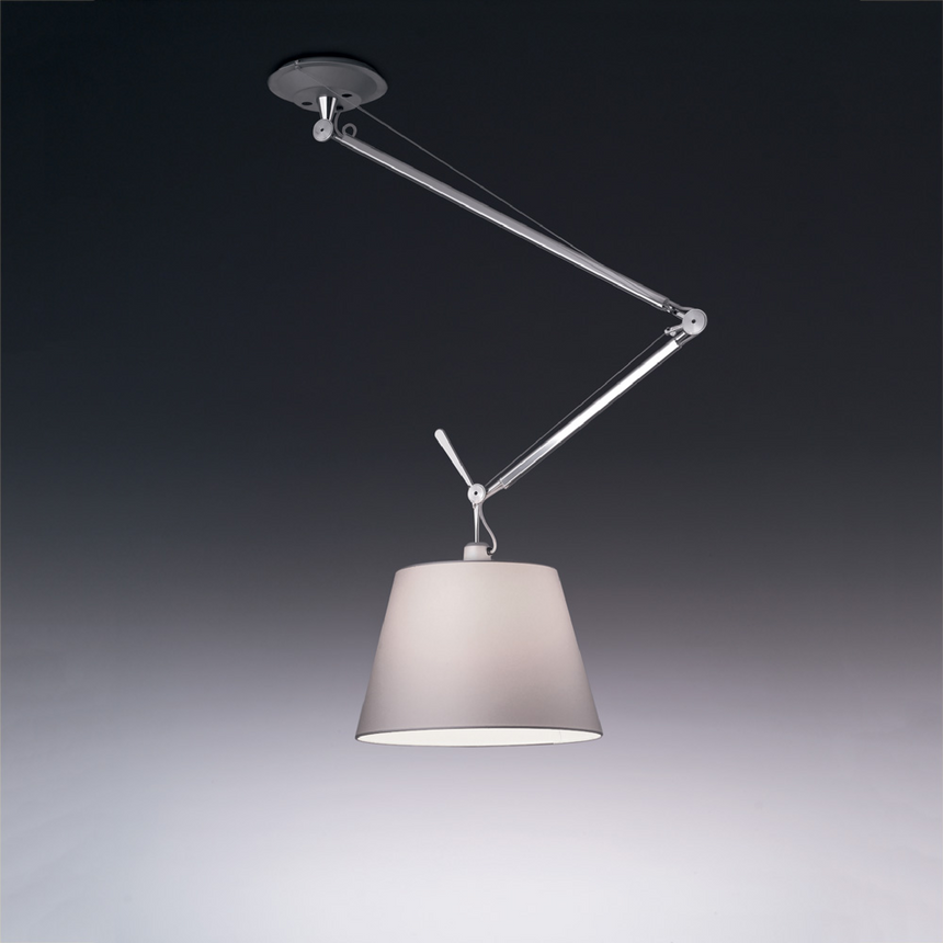Off Center Shade Pendant Lamp | Artemide Tolomeo