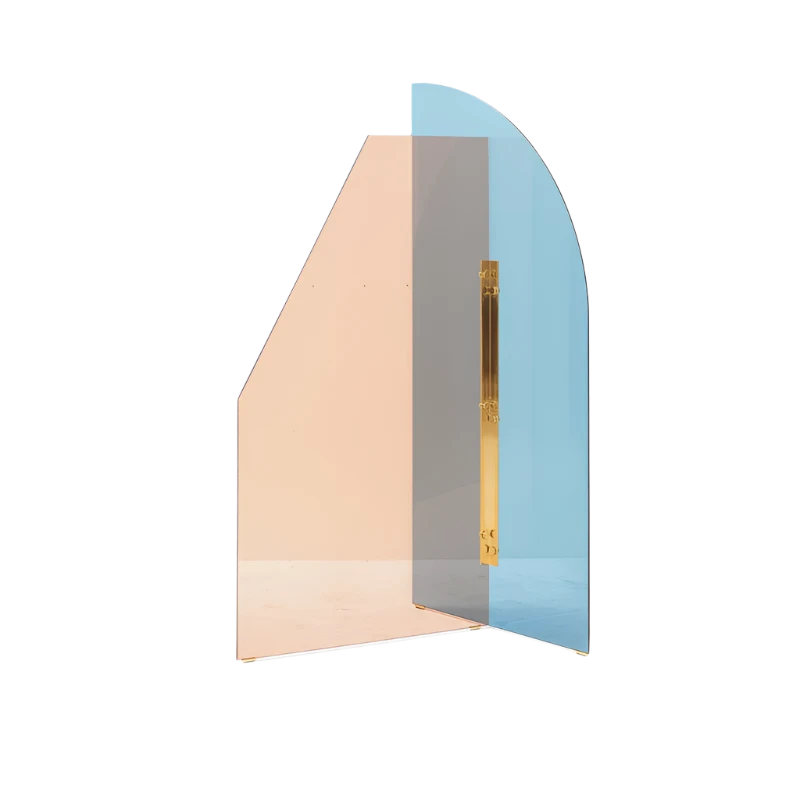 Colored Glass Room Divider | Arflex Vela