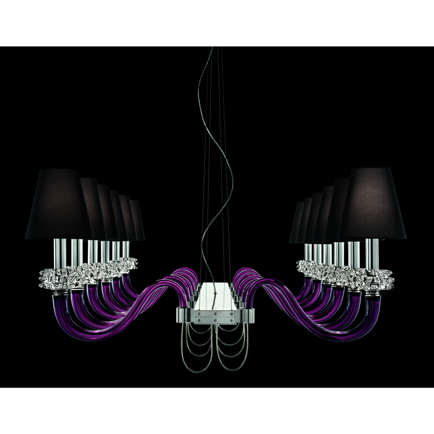 Venetian Crystal Chandelier | Barovier & Toso Domo Amsterdam | Italianfurniture.com