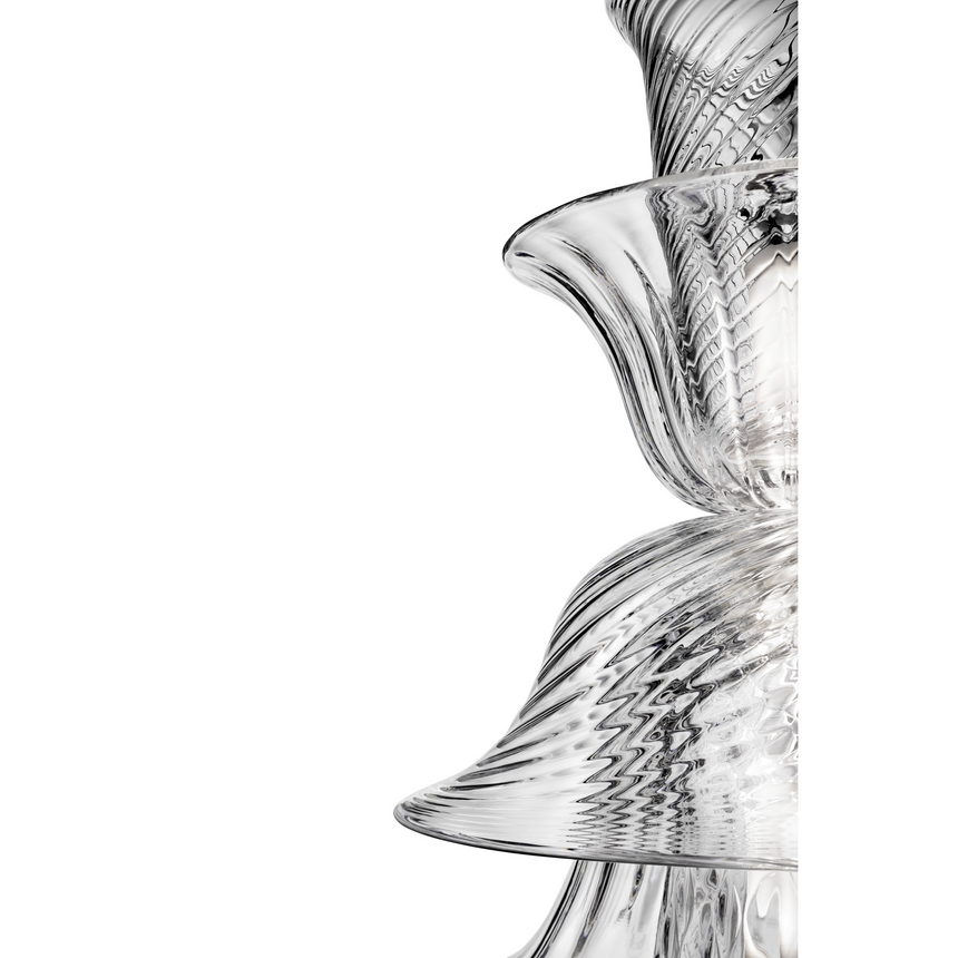 Modular Crystal Hanging Lamp | Barovier & Toso Campanula | Italianfurniture.com