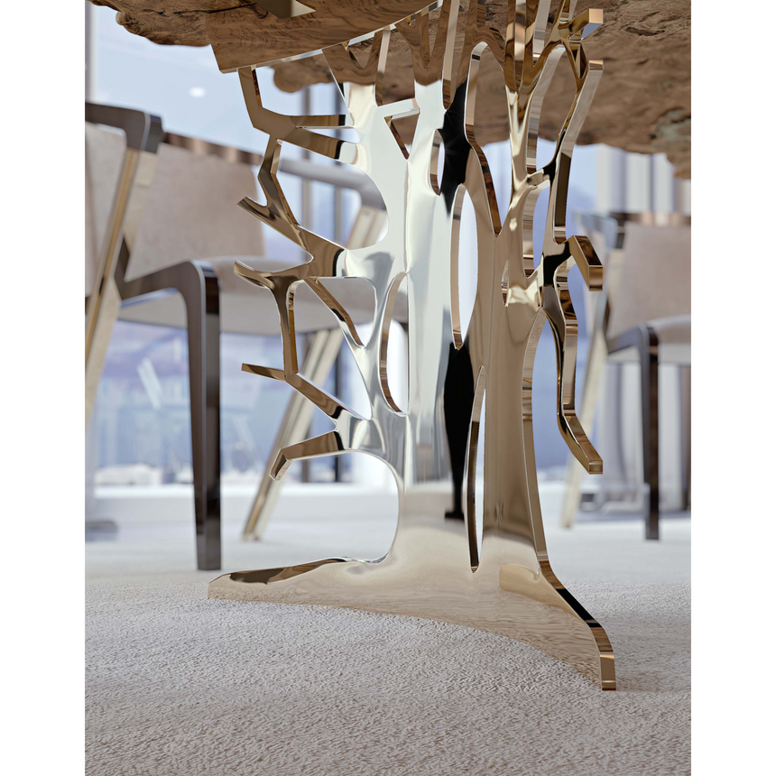 Organic Oval Dining Table | Bizzotto Italia Sidney