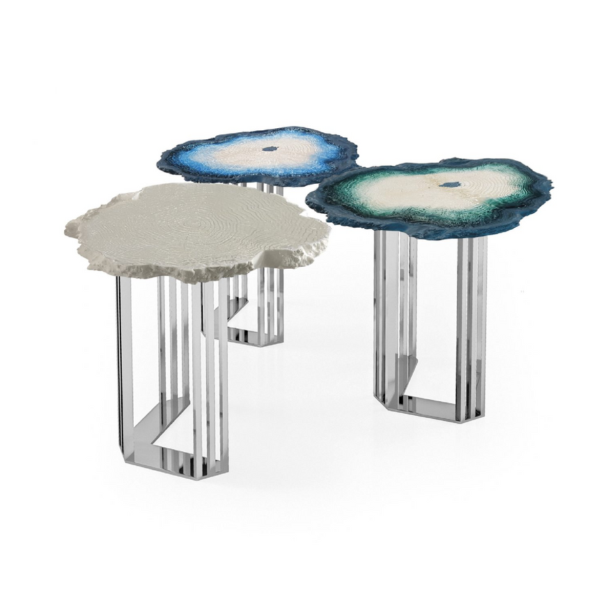 Organic-Shaped Side Table | Bizzotto Italia Geo | Italianfurniture.com