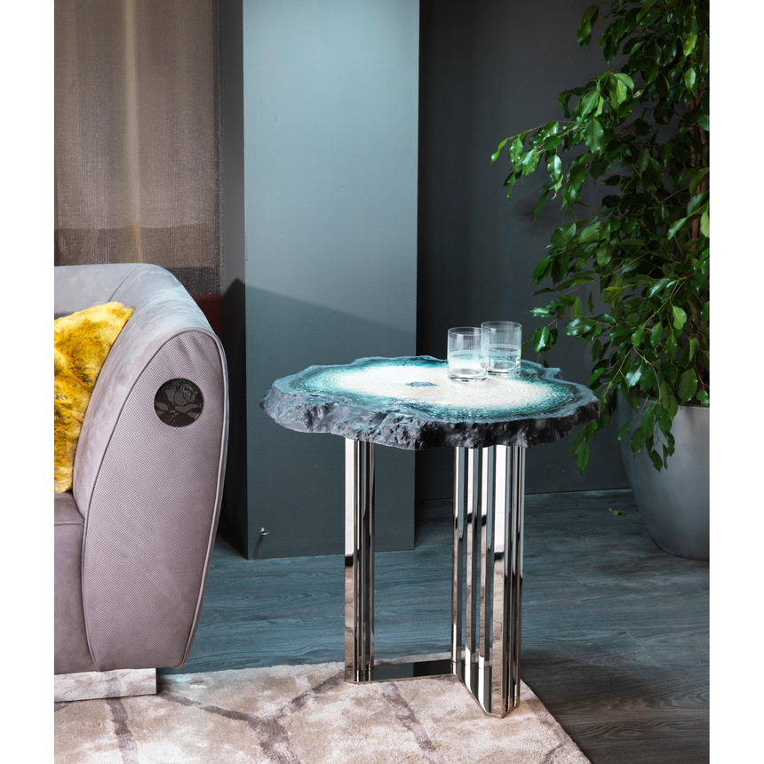 Organic-Shaped Side Table | Bizzotto Italia Geo | Italianfurniture.com