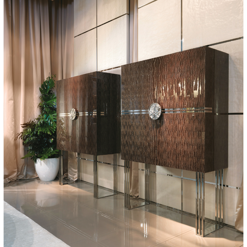 2-Door Modern Cabinet | Bizzotto Italia Infinity | Italianfurniture.com