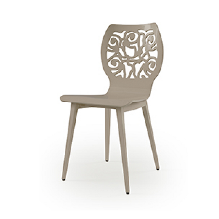 Fretwork Dining Chair | Bizzotto Italia Rose