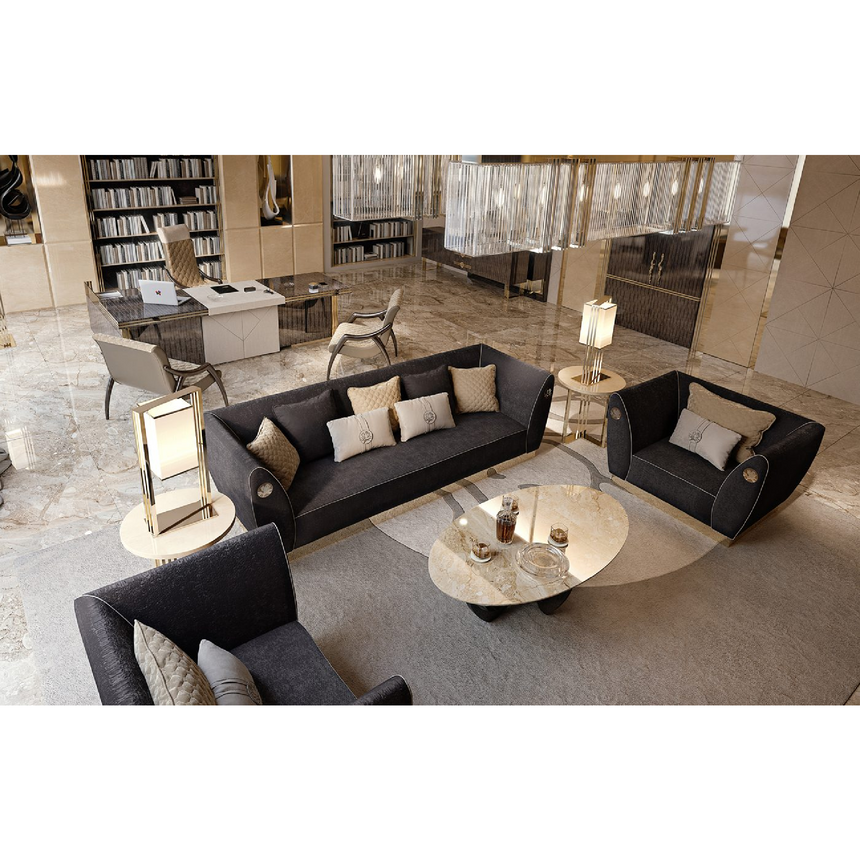 Metallic Base Sofa | Bizzotto Italia Symphony | Italianfurniture.com