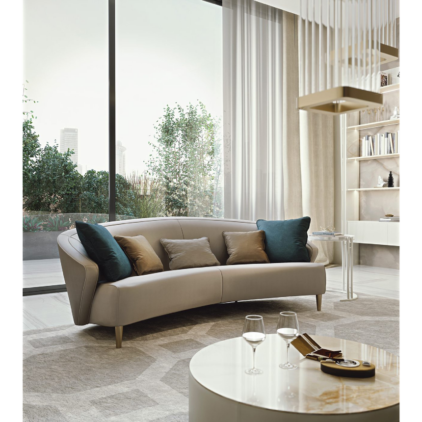 Curved Modern Sofa | Bizzotto Italia Wave | Italianfurniture.com