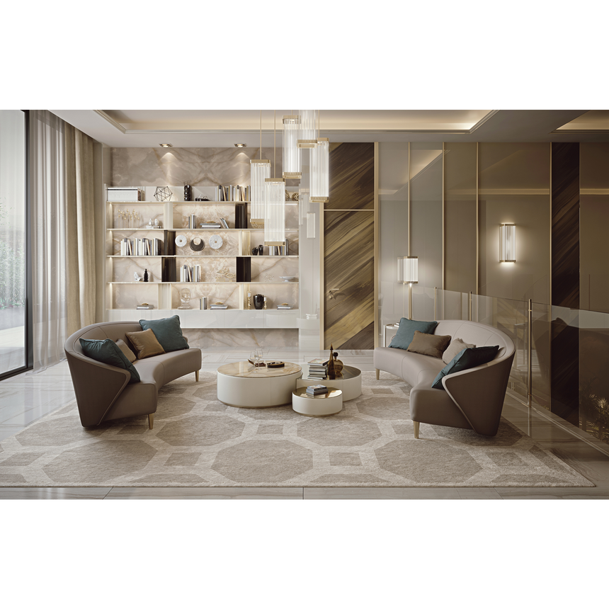 Curved Modern Sofa | Bizzotto Italia Wave | Italianfurniture.com