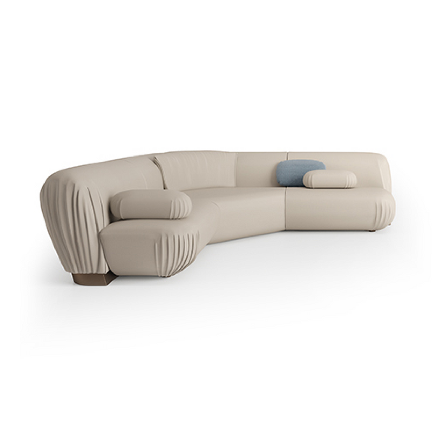 Draped Leather Sofa | Bizzotto Italia Grand Pliage | Italianfurniture.com