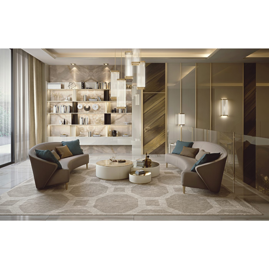 Square Glass Pendant Lamp | Bizzotto Italia Ikat | Italianfurniture.com